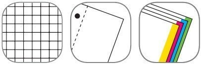 Kołozeszyt B5 100k 5 kolorów registrów miękka oprawa INTERDRUK Interdruk