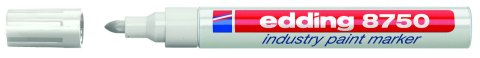 Marker olejowy EDDING e-8750 2-4mm biały Edding