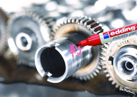 Marker olejowy EDDING e-8750 2-4mm biały Edding