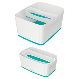 MyBox Organizer podłużny, biało-turkusowy 52581051 Leitz