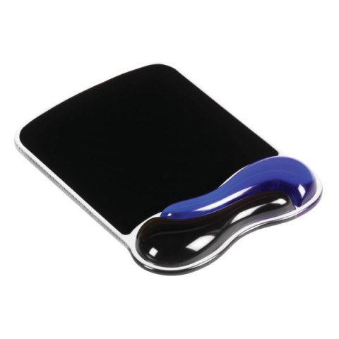 Podkładka KENSINGTON Crystal Mouse Pad- Wave niebiesko-czarna 62401 Kensington Podkładka KENSINGTON Crystal Mouse Pad- Wave niebiesko-czarna 62401 Kensington