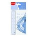 Zestaw geometryczny (linijka 15cm, 2 ekierki, kątomierz) 242815 MAPED Maped