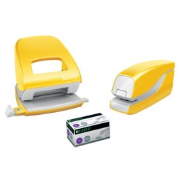 Zszywacz elektryczny na baterie WOW, żółty, 3 lata gwarancji, 10 kartek 55661016 LEITZ Leitz