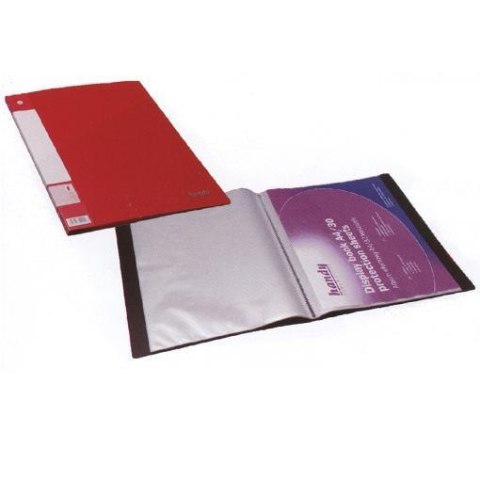 Album ofertowy WING, 20 kieszeni czerwony DCF442-B PENTEL Pentel Album ofertowy WING, 20 kieszeni czerwony DCF442-B PENTEL Pentel