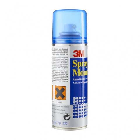 Klej w sprayu 3M Spraymount (UK7874/11), uniwersalny, 400ml Scotch 3M Klej w sprayu 3M Spraymount (UK7874/11), uniwersalny, 400ml Scotch 3M