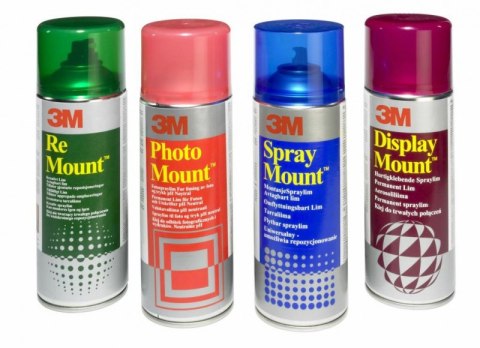 Klej w sprayu 3M Spraymount (UK7874/11), uniwersalny, 400ml Scotch 3M Klej w sprayu 3M Spraymount (UK7874/11), uniwersalny, 400ml Scotch 3M