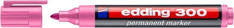 Marker-foliop.300 różowy EDDING końcówka okrągła Edding