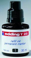 Tusz do markerów permanentny 30ml czarny ED-T-25001 25/001 EDDING (X) Edding