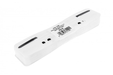 Wąsy do skoroszytu DURABLE Flexi białe (25szt) 690102 Durable