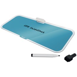 Szklany notatnik na biurko Leitz Cosy, poziomy, niebieski 52690061 Leitz