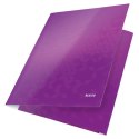 Teczka kartonowa z gumką WOW fioletowa 39820062 LEITZ Leitz