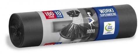 Worki na śmieci 160l supermoc.LDPE (10szt.)czarne ANNA Z. WNS1989/16SH (X) Stella Worki na śmieci 160l supermoc.LDPE (10szt.)czarne ANNA Z. WNS1989/16SH (X) Stella