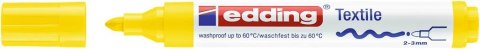 Marker do tkanin 0.3 4500 żółt EDDING Edding