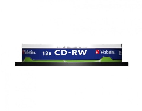 Płyta CD-RW VERBATIM CAKE(10) 700MB x12 43480 Verbatim Płyta CD-RW VERBATIM CAKE(10) 700MB x12 43480 Verbatim