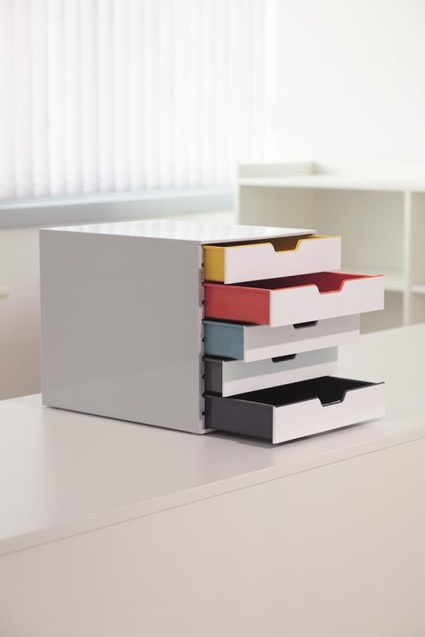 Pojemnik VARICOLOR z 5 kolorowymi szufladkami DURABLE 762527 Durable