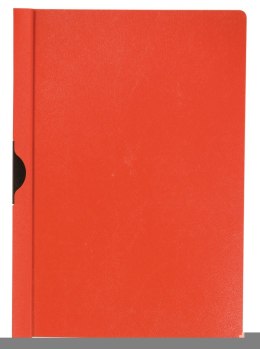 Skoroszyt Q-CONNECT z metalowym klipsem, PP, A4, 200/350mikr., czerwony Q-Connect