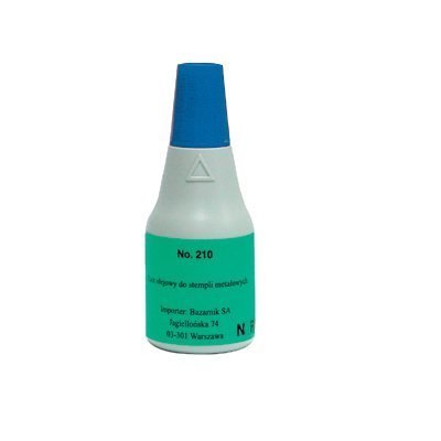 Tusz olejowy NORIS 210 metal zielony 25ml do stempli metalowych NO210ZI Trodat Tusz olejowy NORIS 210 metal zielony 25ml do stempli metalowych NO210ZI Trodat
