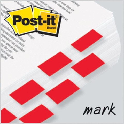 Zakładki indeksujące POST-IT_ (680-R2EU), PP, 25,4x43,2mm, 2x50 kart., czerwone Post-It 3M Zakładki indeksujące POST-IT_ (680-R2EU), PP, 25,4x43,2mm, 2x50 kart., czerwone Post-It 3M