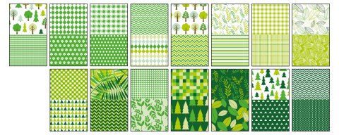 Blok z motywami GREEN, 80g/m2, A4, 15 ark, 30 motyw, Happy Color HA 3808 2030-G Happy Color Blok z motywami GREEN, 80g/m2, A4, 15 ark, 30 motyw, Happy Color HA 3808 2030-G Happy Color