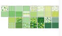 Blok z motywami GREEN, 80g/m2, A4, 15 ark, 30 motyw, Happy Color HA 3808 2030-G Happy Color