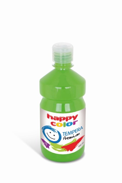 Farba tempera Premium 500ml, jasnozielony, Happy Color HA 3310 0500-51 Happy Color Farba tempera Premium 500ml, jasnozielony, Happy Color HA 3310 0500-51 Happy Color