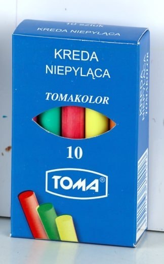 Kreda TOMA kolor.10szt OM-81201 Toma Kreda TOMA kolor.10szt OM-81201 Toma
