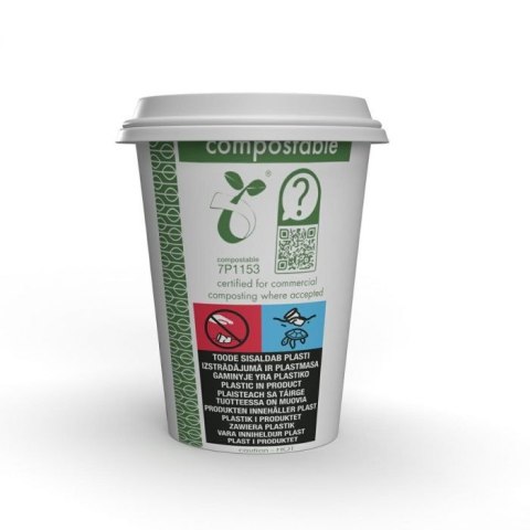 Kubki papierowe Green Leaf 350 ml op 50 szt. LV-12-GR Green Leaf Kubki papierowe Green Leaf 350 ml op 50 szt. LV-12-GR Green Leaf
