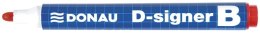 Marker sucho.D-SIGNER B czerwo ny okr.7372001-04PL DONAU (X) SALE Donau