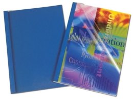 Okładki do termobindowania skóropodobne PRESTIGE (100szt) niebieskie 53176 3 mm (9-32 kartek) Fellowes