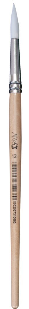 Pędzle nylonowe okrągłe nr12(6) 7012 KOH I NOOR Koh-i-noor Pędzle nylonowe okrągłe nr12(6) 7012 KOH I NOOR Koh-i-noor