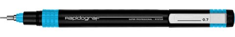 Rapitograf, Pisak Kreślarski Super Professional grubość 0.70mm (niebieski) RYSTOR Rystor Rapitograf, Pisak Kreślarski Super Professional grubość 0.70mm (niebieski) RYSTOR Rystor