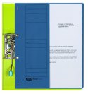 Skoroszyt kartonowy ELBA 1/2 A4, oczkowy, niebieski, 100551876 Elba