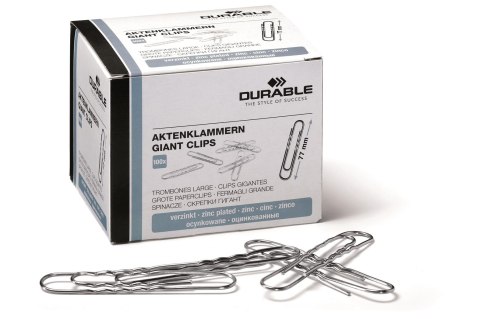 Spinacz 77mm (100) cynkowane 122725 DURABLE Durable Spinacz 77mm (100) cynkowane 122725 DURABLE Durable