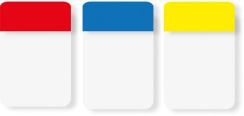 Zakładki indeksujące POST-IT do archiwizacji (686-RYB), PP, silne, 38x25mm, 3x22 kart., mix kolorów Post-It 3M Zakładki indeksujące POST-IT do archiwizacji (686-RYB), PP, silne, 38x25mm, 3x22 kart., mix kolorów Post-It 3M