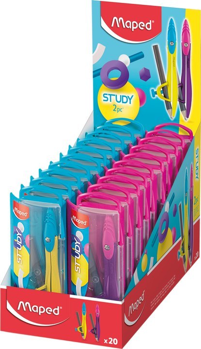 Cyrkiel STUDY POP + ołówek 194102 MAPED Maped Cyrkiel STUDY POP + ołówek 194102 MAPED Maped