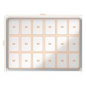 Gablota magnetyczna zewnętrzna Nobo Premium Plus 18xA4 (drzwiczki przesówne) 1902571 Nobo
