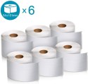 Identyfikator transportowy imienny - 101 x 54 mm, biały - VALUE PACK 6 szt. 2093092 Dymo