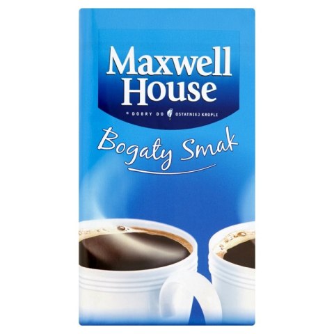 Kawa MAXWELL HOUSE BOGATY SMAK 250g mielona Maxwell Hause Kawa MAXWELL HOUSE BOGATY SMAK 250g mielona Maxwell Hause