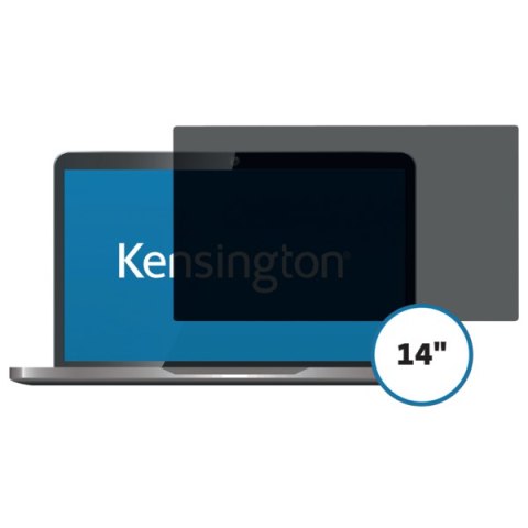 Kensington privacy filter 2 way removable 35.6cm 14 Wide 16:9 626462 Kensington Kensington privacy filter 2 way removable 35.6cm 14 Wide 16:9 626462 Kensington