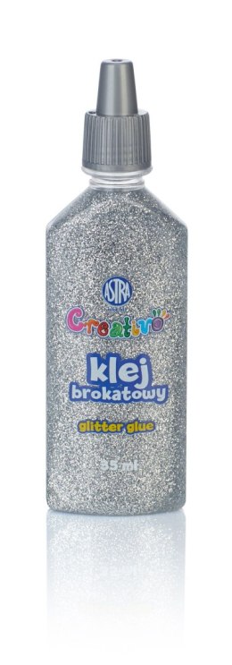 Klej brokatowy 35 ml złoty i srebrny - display 24 sztuki ASTRA, 332118001 Astra