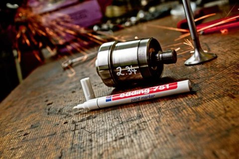 Marker lakierowy 1-2mm 751 srebrny EDDING końcowka okrągła Edding
