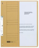 Skoroszyt kartonowy ELBA 1/2 A4, hakowy, beżowy, 100551891 Elba