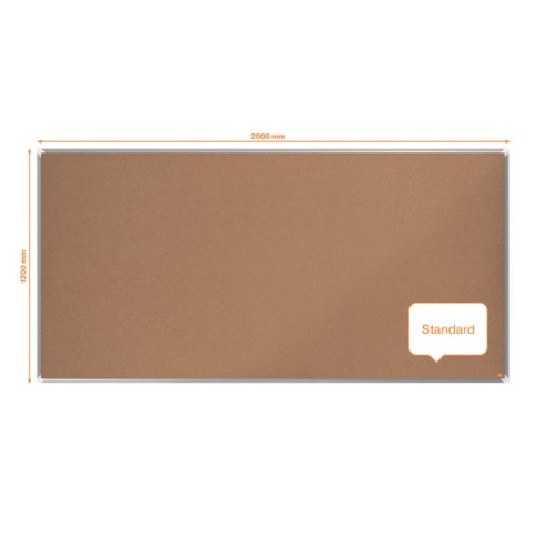 Tablica ogłoszeniowa korkowa Nobo Premium Plus 2000x1000mm 1915185 Nobo Tablica ogłoszeniowa korkowa Nobo Premium Plus 2000x1000mm 1915185 Nobo
