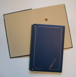 Teczka do podp.20k granatowa WARTA 920-009 grzbiet harmo.registry 1824-920-009 Warta