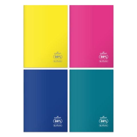 Zeszyt A5 60k. kratka eco PP colors 9552308 Herlitz Herlitz Zeszyt A5 60k. kratka eco PP colors 9552308 Herlitz Herlitz
