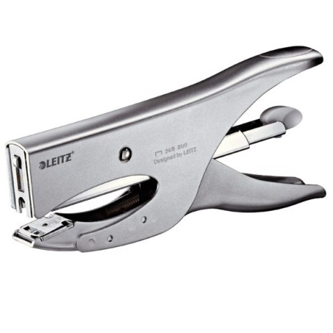 Zszywacz nożycowy metaliczny srebrny (24/6 24/8) 40 kartek 55490081 LEITZ Leitz Zszywacz nożycowy metaliczny srebrny (24/6 24/8) 40 kartek 55490081 LEITZ Leitz