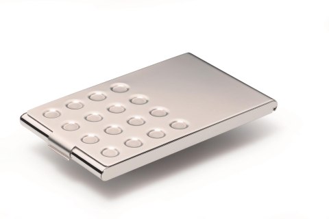 BUSINESS CARD BOX chrome Chrom, etui na 20 wizytówek Srebrny 244023 DURABLE Durable BUSINESS CARD BOX chrome Chrom, etui na 20 wizytówek Srebrny 244023 DURABLE Durable