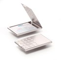 BUSINESS CARD BOX chrome Chrom, etui na 20 wizytówek Srebrny 244023 DURABLE Durable