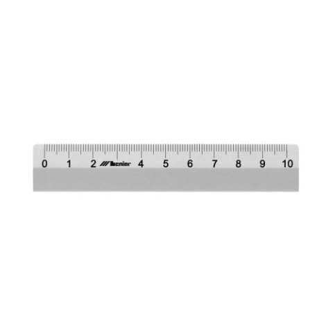 Linijka metalowa 10 cm 30402 LENIAR Leniar Linijka metalowa 10 cm 30402 LENIAR Leniar