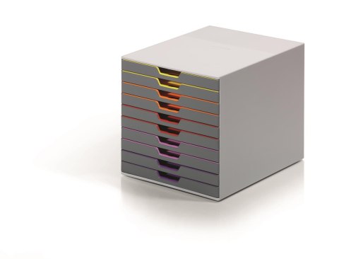 Pojemnik VARICOLOR z 10 szufladkami DURABLE 7610-27 Durable Pojemnik VARICOLOR z 10 szufladkami DURABLE 7610-27 Durable